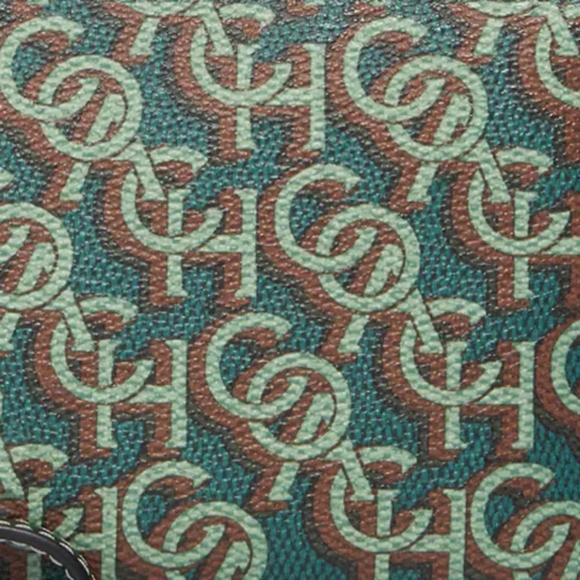 🆕️ NWT COACH Corner Zip Wristlet With Coach Monogram Print 🆕️ - Picture 4 of 4